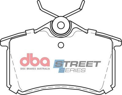 DBA Australia DB1192SS - Kit de plaquettes de frein, frein à disque cwaw.fr