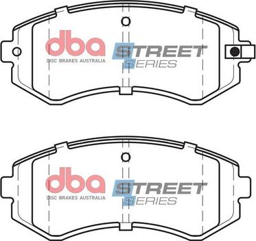 DBA Australia DB1148SS - Kit de plaquettes de frein, frein à disque cwaw.fr