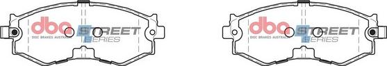DBA Australia DB1165SS - Kit de plaquettes de frein, frein à disque cwaw.fr