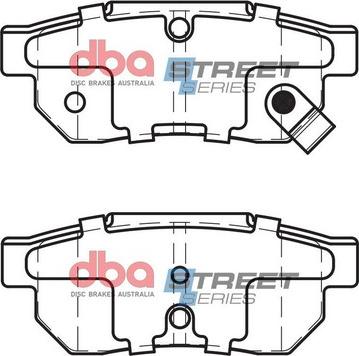 DBA Australia DB1163SS - Kit de plaquettes de frein, frein à disque cwaw.fr