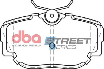 DBA Australia DB1130SS - Kit de plaquettes de frein, frein à disque cwaw.fr