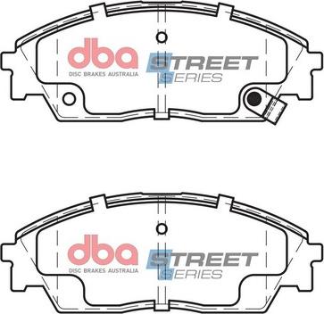 DBA Australia DB1123SS - Kit de plaquettes de frein, frein à disque cwaw.fr