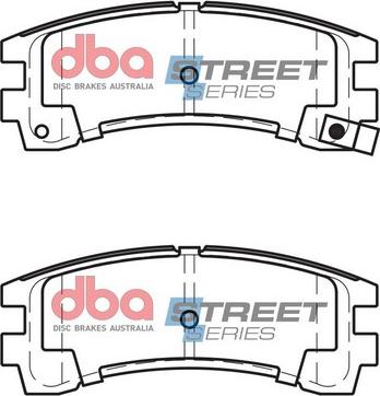 DBA Australia DB1175SS - Kit de plaquettes de frein, frein à disque cwaw.fr