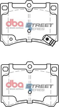 DBA Australia DB1177SS - Kit de plaquettes de frein, frein à disque cwaw.fr