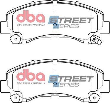 DBA Australia DB1841SS - Kit de plaquettes de frein, frein à disque cwaw.fr