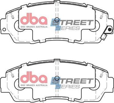 DBA Australia DB1843SS - Kit de plaquettes de frein, frein à disque cwaw.fr