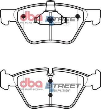 DBA Australia DB1856SS - Kit de plaquettes de frein, frein à disque cwaw.fr