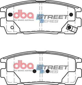 DBA Australia DB1862SS - Kit de plaquettes de frein, frein à disque cwaw.fr