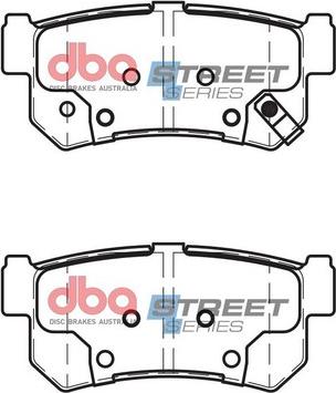 DBA Australia DB1814SS - Kit de plaquettes de frein, frein à disque cwaw.fr