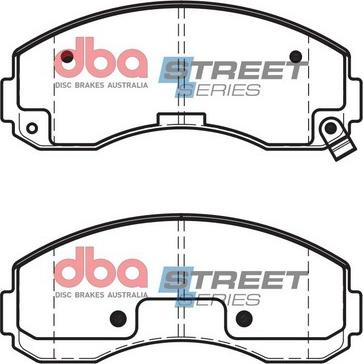 DBA Australia DB1817SS - Kit de plaquettes de frein, frein à disque cwaw.fr