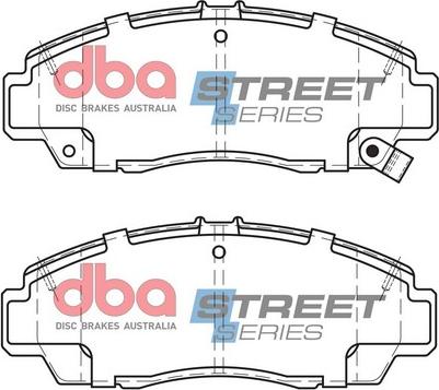 DBA Australia DB1393SS - Kit de plaquettes de frein, frein à disque cwaw.fr