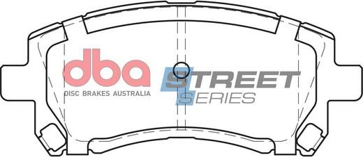 DBA Australia DB1342SS - Kit de plaquettes de frein, frein à disque cwaw.fr