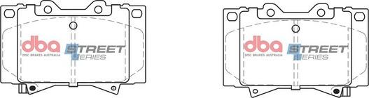 DBA Australia DB1365SS - Kit de plaquettes de frein, frein à disque cwaw.fr