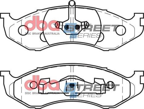 DBA Australia DB1311SS - Kit de plaquettes de frein, frein à disque cwaw.fr