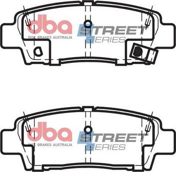 DBA Australia DB1384SS - Kit de plaquettes de frein, frein à disque cwaw.fr