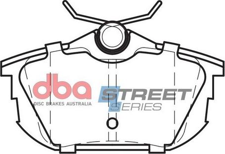 DBA Australia DB1382SS - Kit de plaquettes de frein, frein à disque cwaw.fr