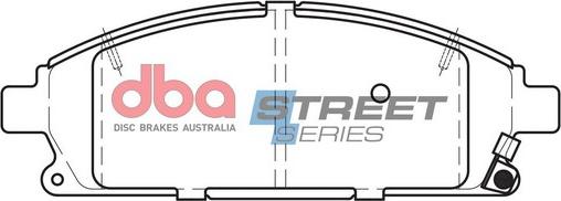 DBA Australia DB1333SS - Kit de plaquettes de frein, frein à disque cwaw.fr