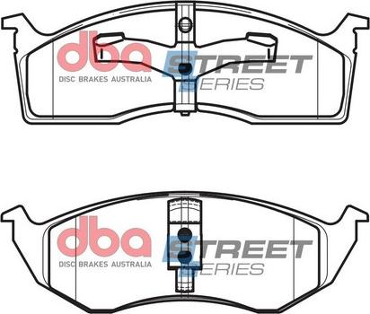 DBA Australia DB1374SS - Kit de plaquettes de frein, frein à disque cwaw.fr