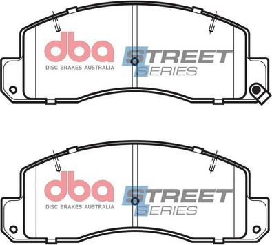 DBA Australia DB1293SS - Kit de plaquettes de frein, frein à disque cwaw.fr