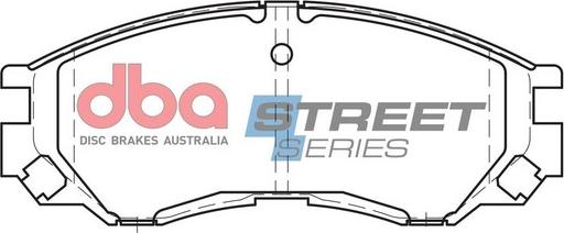 DBA Australia DB1297SS - Kit de plaquettes de frein, frein à disque cwaw.fr