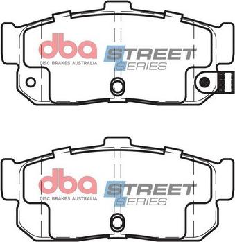 DBA Australia DB1247SS - Kit de plaquettes de frein, frein à disque cwaw.fr