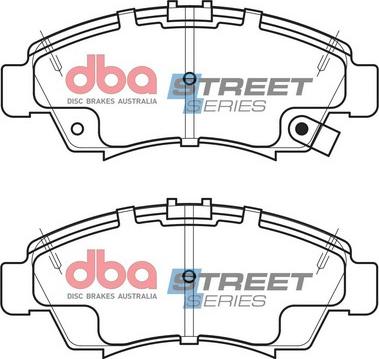 DBA Australia DB1262SS - Kit de plaquettes de frein, frein à disque cwaw.fr