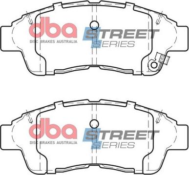 DBA Australia DB1267SS - Kit de plaquettes de frein, frein à disque cwaw.fr