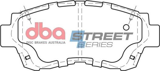 DBA Australia DB1209SS - Kit de plaquettes de frein, frein à disque cwaw.fr