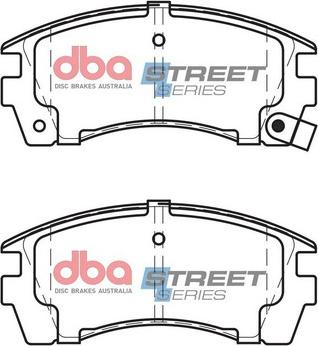 DBA Australia DB1216SS - Kit de plaquettes de frein, frein à disque cwaw.fr