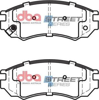 DBA Australia DB1281SS - Kit de plaquettes de frein, frein à disque cwaw.fr