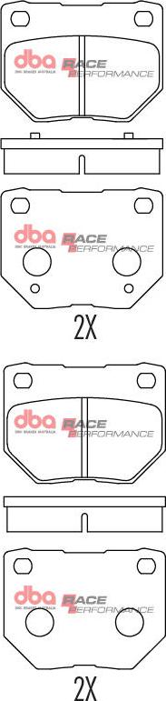 DBA Australia DB1220RP - Kit de plaquettes de frein, frein à disque cwaw.fr