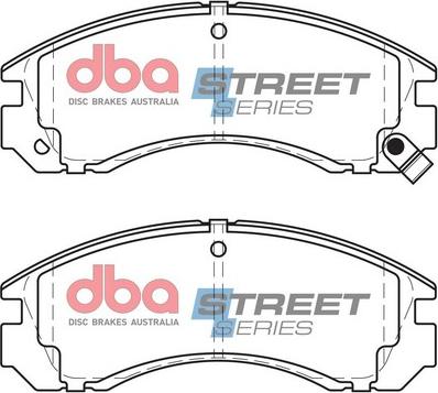 DBA Australia DB1223SS - Kit de plaquettes de frein, frein à disque cwaw.fr