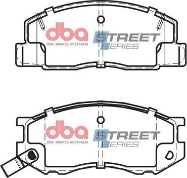 DBA Australia DB1276SS - Kit de plaquettes de frein, frein à disque cwaw.fr