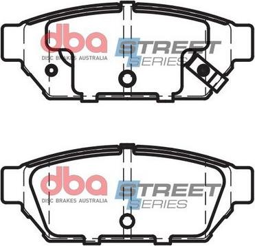 DBA Australia DB1278SS - Kit de plaquettes de frein, frein à disque cwaw.fr