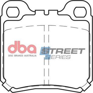 DBA Australia DB1273SS - Kit de plaquettes de frein, frein à disque cwaw.fr