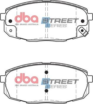 DBA Australia DB1754SS - Kit de plaquettes de frein, frein à disque cwaw.fr