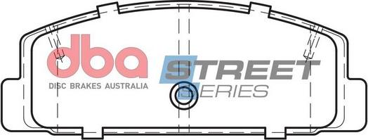 DBA Australia DB1760SS - Kit de plaquettes de frein, frein à disque cwaw.fr