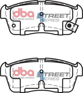 DBA Australia DB1768SS - Kit de plaquettes de frein, frein à disque cwaw.fr