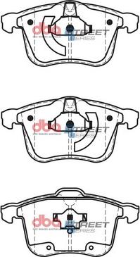 DBA Australia DB1762SS - Kit de plaquettes de frein, frein à disque cwaw.fr