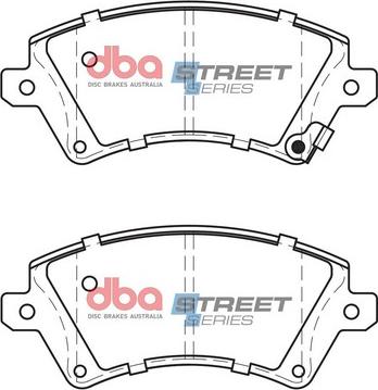 DBA Australia DB1714SS - Kit de plaquettes de frein, frein à disque cwaw.fr