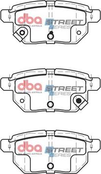 DBA Australia DB1786SS - Kit de plaquettes de frein, frein à disque cwaw.fr