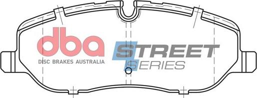 DBA Australia DB1780SS - Kit de plaquettes de frein, frein à disque cwaw.fr