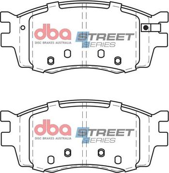 DBA Australia DB1787SS - Kit de plaquettes de frein, frein à disque cwaw.fr