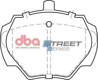 DBA Australia DB843SS - Kit de plaquettes de frein, frein à disque cwaw.fr