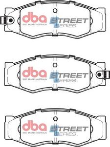 DBA Australia DB382SS - Kit de plaquettes de frein, frein à disque cwaw.fr