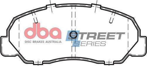 DBA Australia DB292SS - Kit de plaquettes de frein, frein à disque cwaw.fr