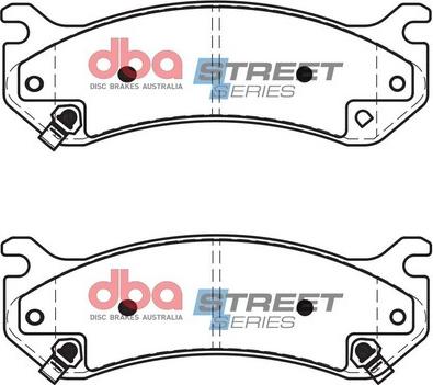 DBA Australia DB2080SS - Kit de plaquettes de frein, frein à disque cwaw.fr