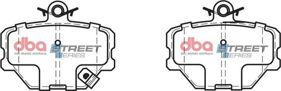 DBA Australia DB2030SS - Kit de plaquettes de frein, frein à disque cwaw.fr