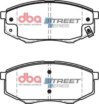 DBA Australia DB2072SS - Kit de plaquettes de frein, frein à disque cwaw.fr