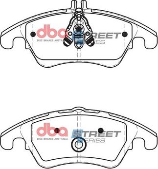 DBA Australia DB2183SS - Kit de plaquettes de frein, frein à disque cwaw.fr